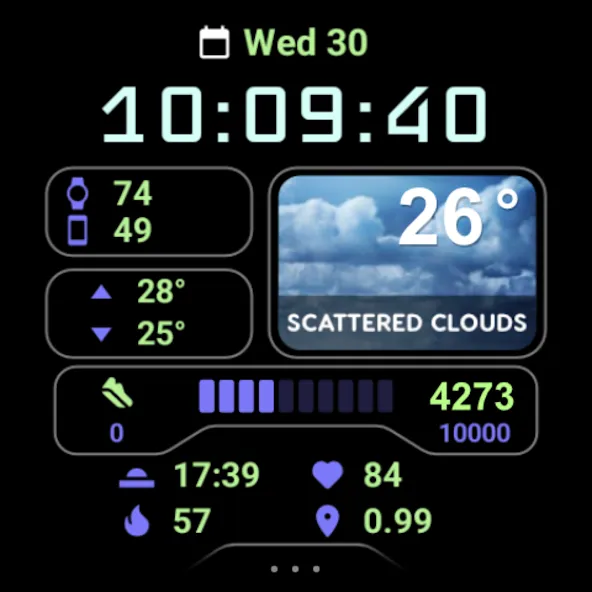 MDS01 Digital Watch Face screenshot 15