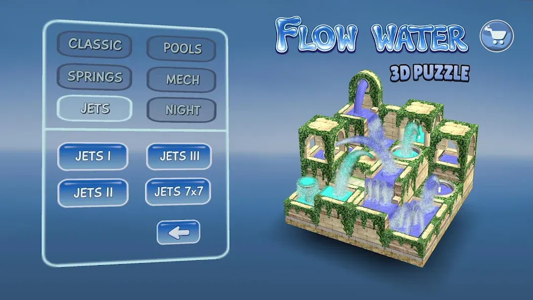Flow Water Fountain Puzle 3D screenshot 1
