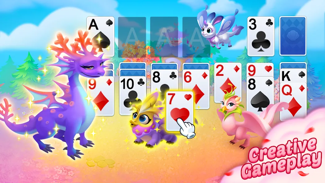 Solitaire Dragons screenshot 1