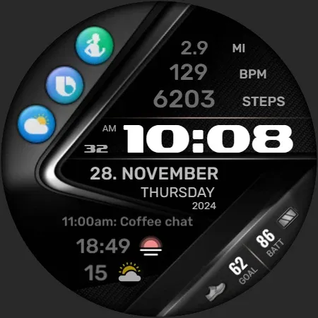 PW105 Universal Watch Face screenshot 35