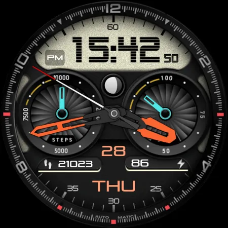 Colorful Hybrid Watch Face screenshot 40