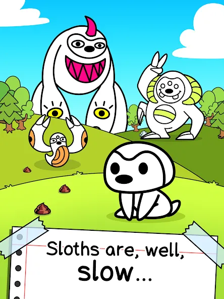 Sloth Evolution: Merge Game screenshot 5