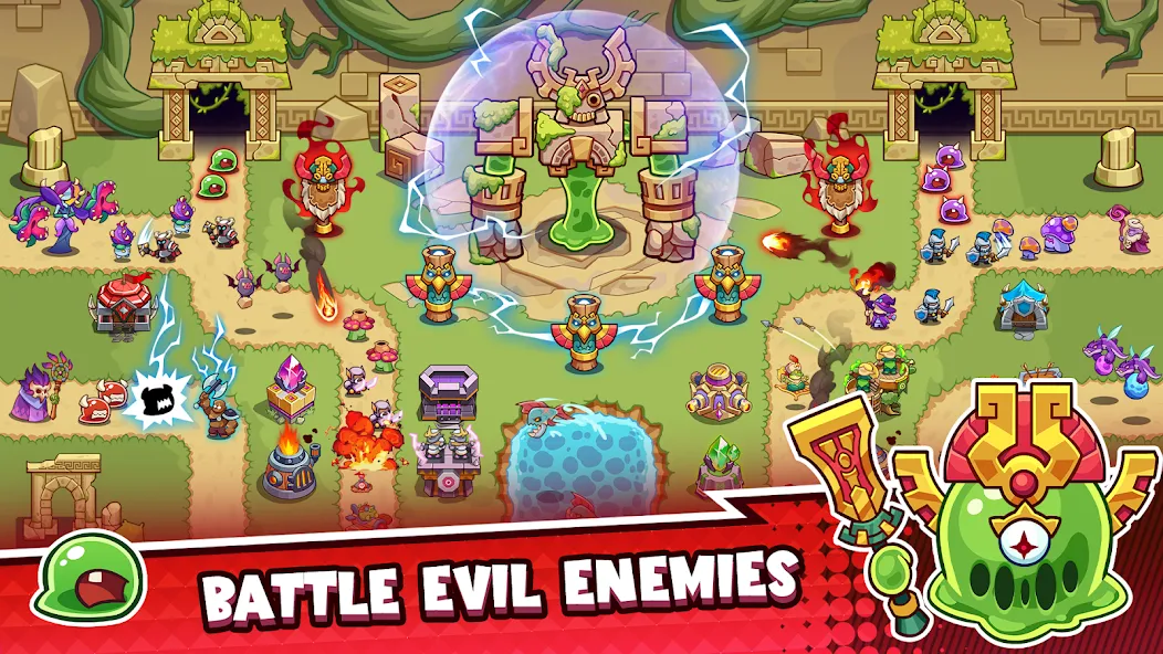 Epic King Heroes: Classic TD screenshot 3