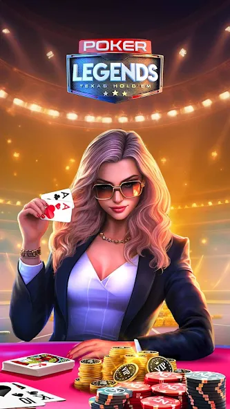 Texas Holdem - Poker Legends screenshot 1