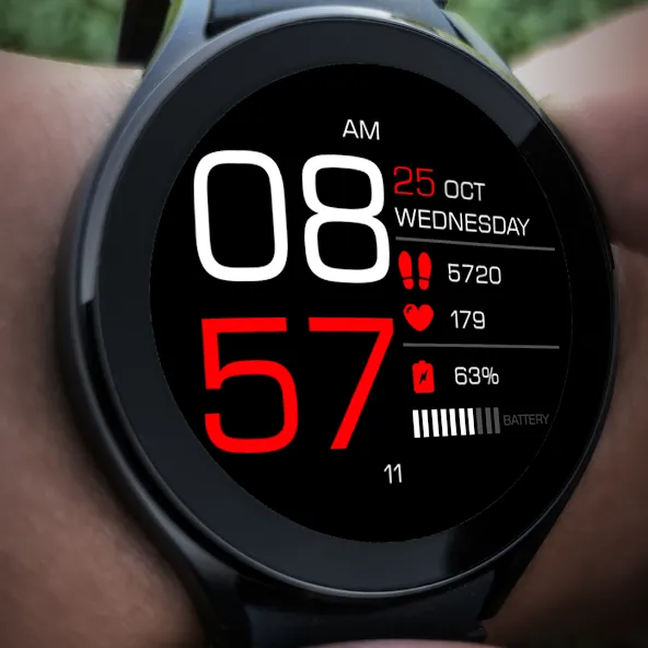 Key094 Simple Watch Face screenshot 4