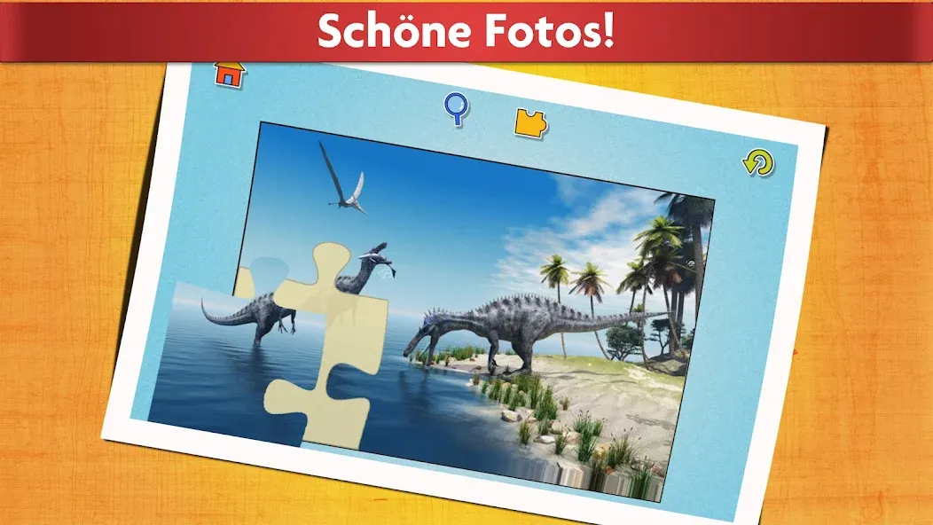 Spiel Dinosaurier Puzzlespiel screenshot 5