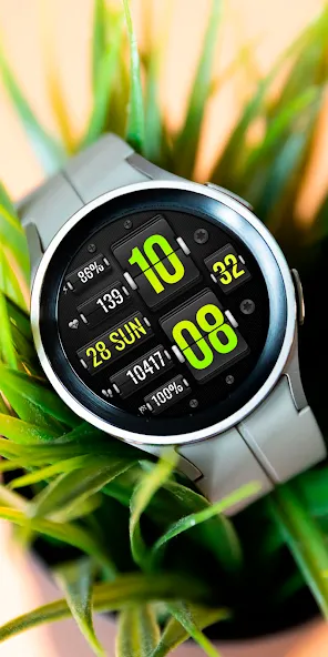 Digital FLIP WS16 Watch face screenshot 8