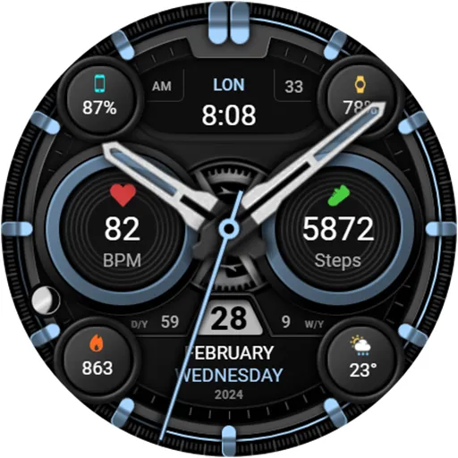 WFP 325 Modern animated watch screenshot 48