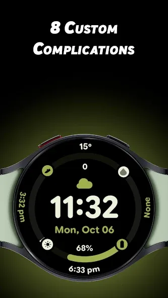 Digital Rings 2 - Watch face screenshot 5