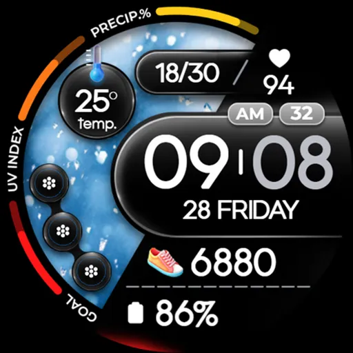 OMG 354 Weather Watch Face screenshot 30