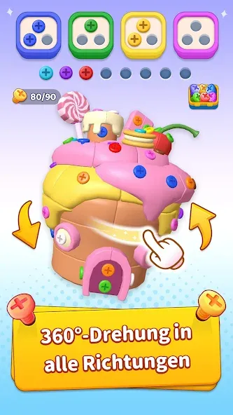 Unscrew 3D: Schrauben Spiel screenshot 2