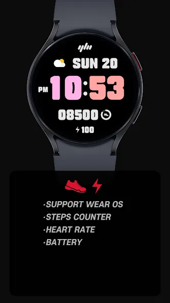 YamWatch Digital 11 screenshot 2