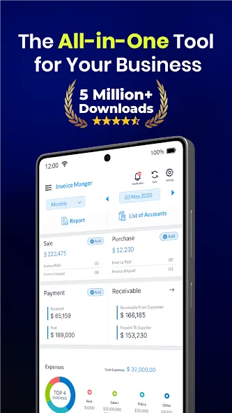 Simple Invoice Manager screenshot 1