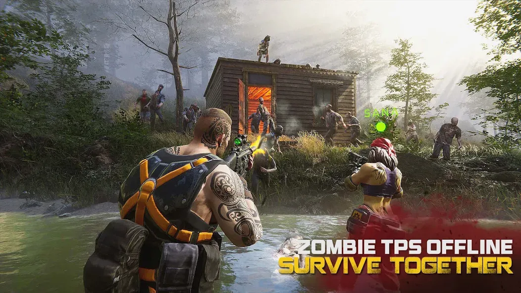 Zombie Hunt: 3D Shooting Games screenshot 1