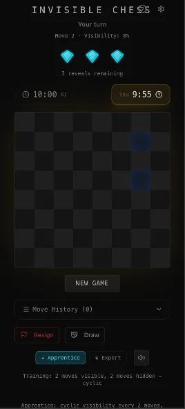 Invisible Chess: Master Void screenshot 3