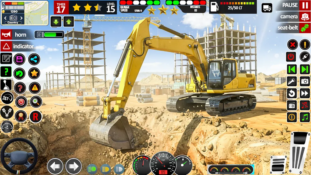 Road Construction 3D JCB Game screenshot 7
