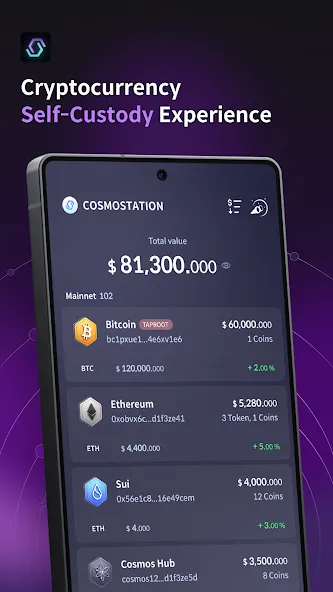 Cosmostation Interchain Wallet screenshot 1