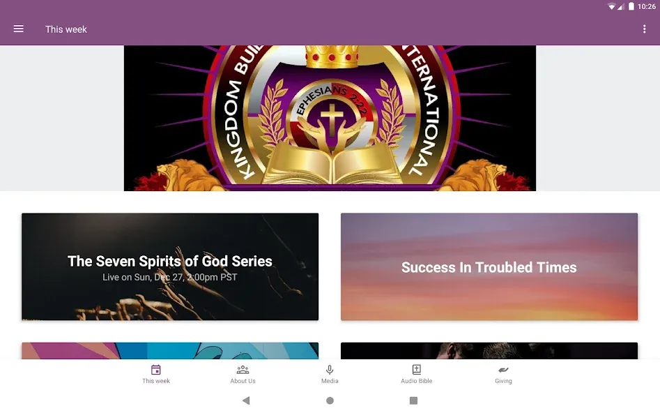 Kingdom Builders Church Int'l screenshot 7