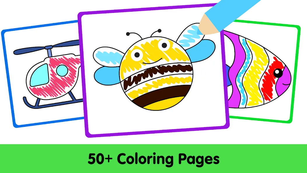 Kids Coloring Pages & Book screenshot 2