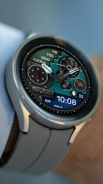 Hybrid GIIS URX78 Watch face screenshot 13