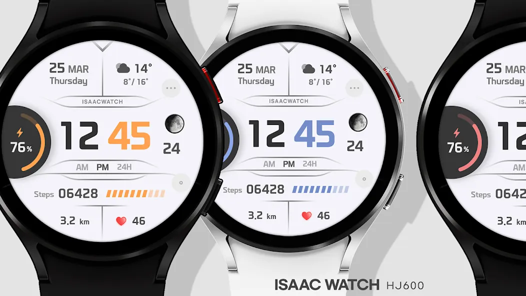 ISAAC WATCH HJ600 White screenshot 18