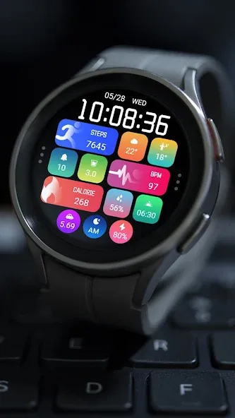 Large Icon Component ZKinWatch screenshot 5