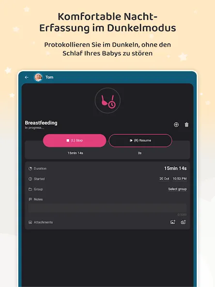 Baby Daybook - Stillen App screenshot 13