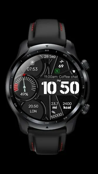 Info Watch Face crc035 screenshot 4