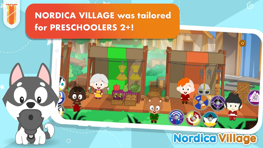 Nordica: Juegos Infantiles 2+ screenshot 2
