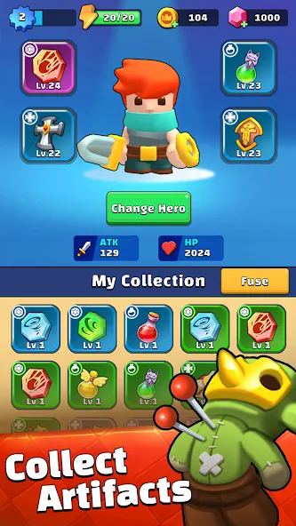 Loop & Loot™: Merge RPG screenshot 6