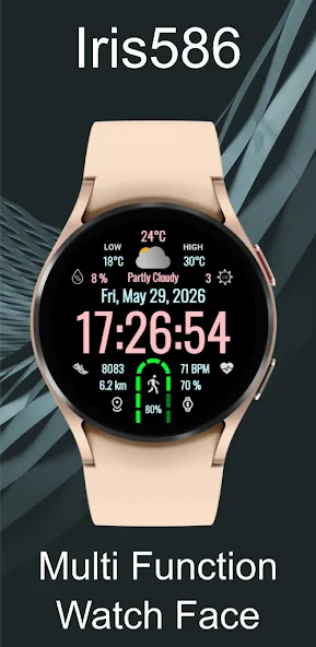 Iris586 Multi Function Watch screenshot 4
