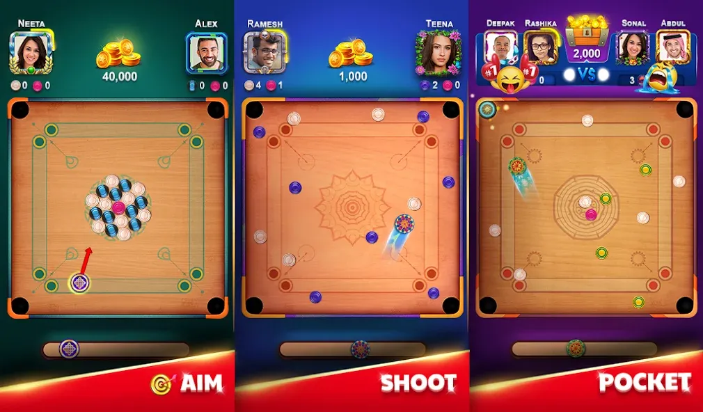 Carrom King™ screenshot 9