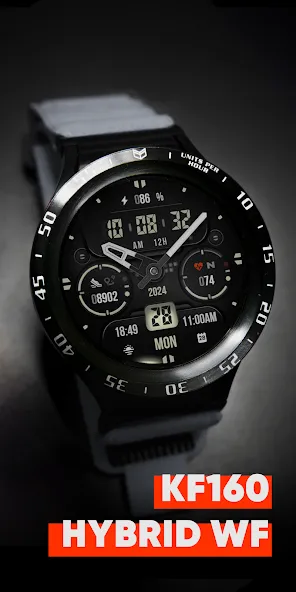 KF160 Watch face screenshot 3