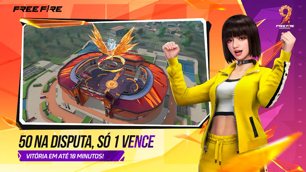 Free Fire: 9º Aniversário screenshot 2