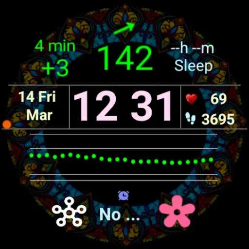 DMM14 Diabetic Watch Face screenshot 35
