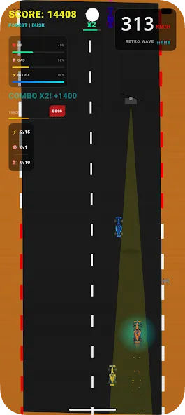 Nitro Pulse: 2D Car Racing screenshot 5