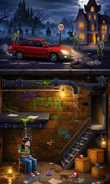 Tricky Brain: Nightmare Puzzle screenshot 1