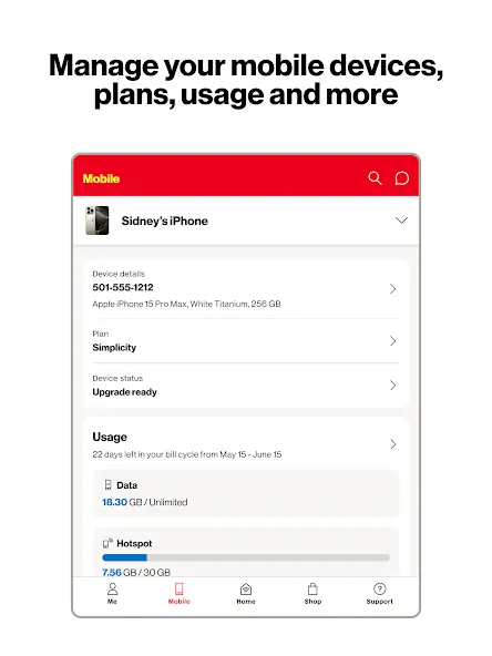 My Verizon screenshot 12