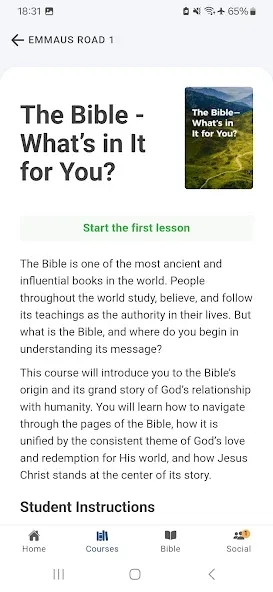EMMAUS - Bible & Courses screenshot 4