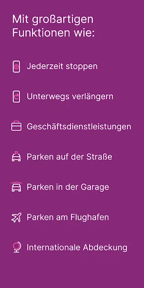 EasyPark – deine Park App screenshot 2