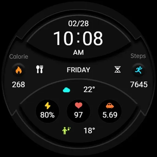 ZKin Watch Dark Gray Component screenshot 8