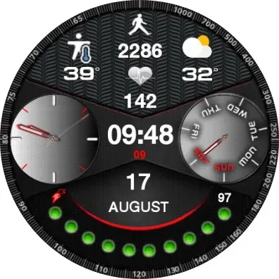 N-SPORT268 AlwaySmileWatchFace screenshot 16