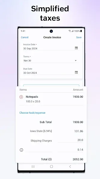 Zoho Solo - To do, CRM, bills screenshot 8
