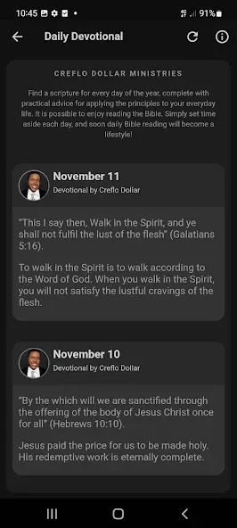 Creflo Dollar's Sermons screenshot 7