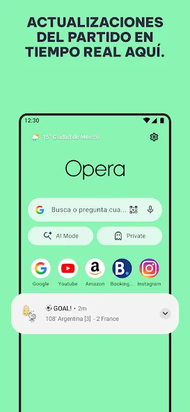 Opera Nettleser med VPN screenshot 3
