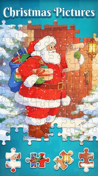 Santa Jigsaw HD screenshot 2