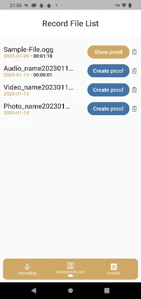 HRecorder: prova de bloqueios screenshot 3