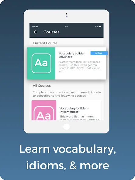 Aprende inglés, Vocabulario screenshot 14