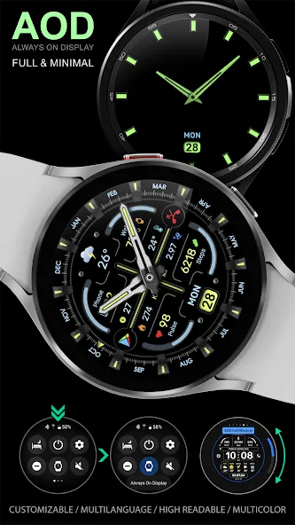 WFP 342 Ultra watch face screenshot 5