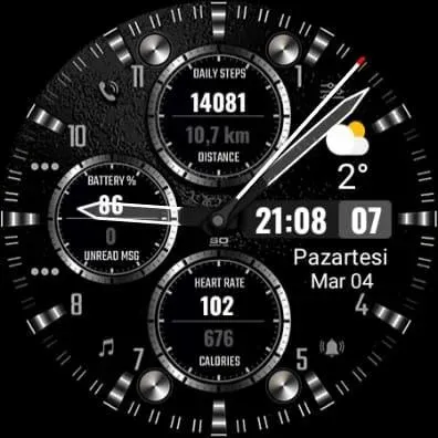 S200 Hybrid Watchface screenshot 30